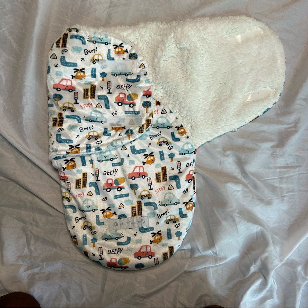 Baby Sleep Sack Car Theme 0-3M | Super Soft Baby Swaddle sack